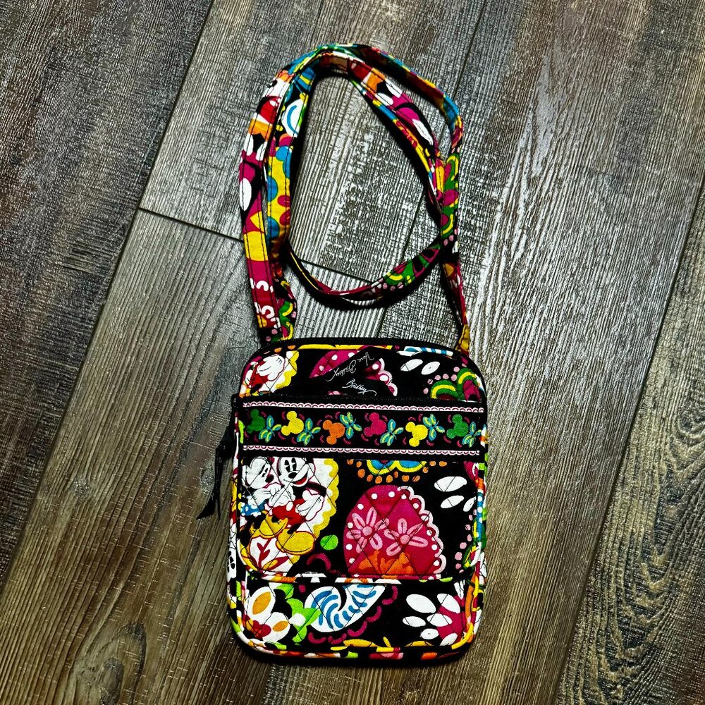 Vera Bradley Disney Parks MIDNIGHT WITH MICKEY pattern crossbody bag